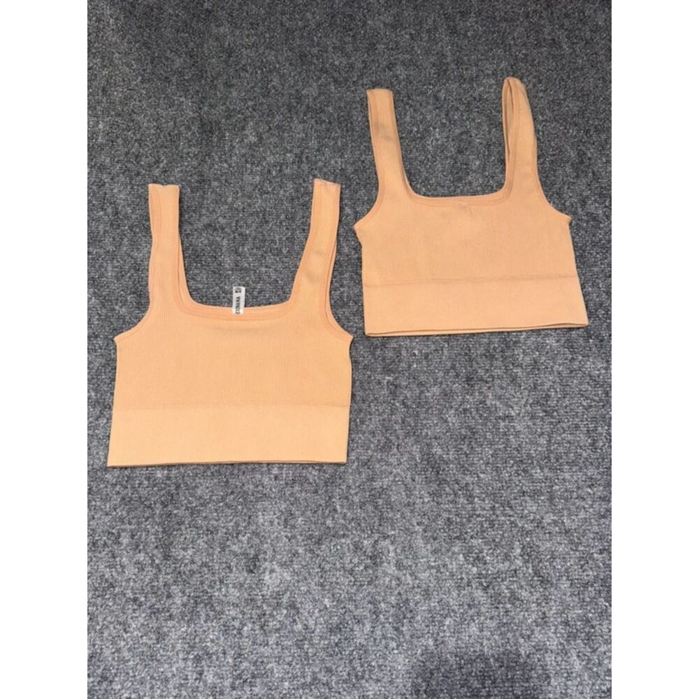 2 Pack Zenana S/M Tank Bralette for Women